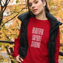 Load image into Gallery viewer, STRONG Unisex Long Sleeve Tee