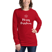 Load image into Gallery viewer, MERRY CHRISTMAS Unisex Long Sleeve Tee