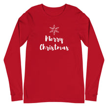 Load image into Gallery viewer, MERRY CHRISTMAS Unisex Long Sleeve Tee