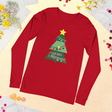 Load image into Gallery viewer, MERRY CHRISTMAS Unisex Long Sleeve Tee