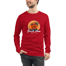 Load image into Gallery viewer, BEACH TIME Unisex Long Sleeve Tee
