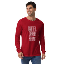 Load image into Gallery viewer, STRONG Unisex Long Sleeve Tee
