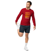 Load image into Gallery viewer, HAPPY Unisex Long Sleeve Tee