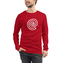 Load image into Gallery viewer, @ Unisex Long Sleeve Tee