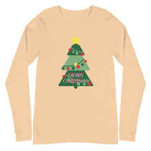 Load image into Gallery viewer, MERRY CHRISTMAS Unisex Long Sleeve Tee