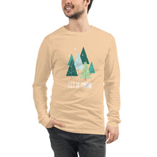 Load image into Gallery viewer, LET IT SNOW Unisex Long Sleeve Tee