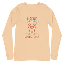Load image into Gallery viewer, MERRY CHRISTMAS Unisex Long Sleeve Tee