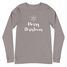 Load image into Gallery viewer, MERRY CHRISTMAS Unisex Long Sleeve Tee