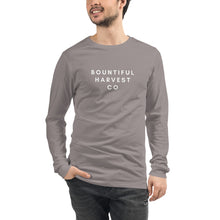 Load image into Gallery viewer, BOUNTIFUL HARVEST CO Unisex Long Sleeve Tee