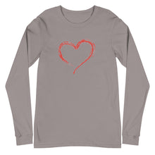 Load image into Gallery viewer, HEART Unisex Long Sleeve Tee