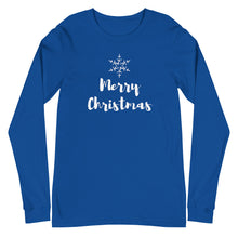 Load image into Gallery viewer, MERRY CHRISTMAS Unisex Long Sleeve Tee