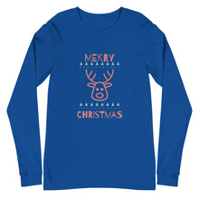 Load image into Gallery viewer, MERRY CHRISTMAS Unisex Long Sleeve Tee