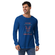 Load image into Gallery viewer, MERRY CHRISTMAS Unisex Long Sleeve Tee