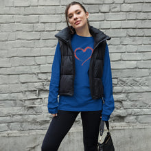 Load image into Gallery viewer, HEART Unisex Long Sleeve Tee