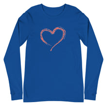 Load image into Gallery viewer, HEART Unisex Long Sleeve Tee