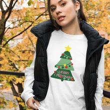 Load image into Gallery viewer, MERRY CHRISTMAS Unisex Long Sleeve Tee
