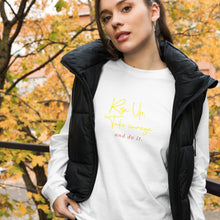 Load image into Gallery viewer, RISE UP Unisex Long Sleeve Tee