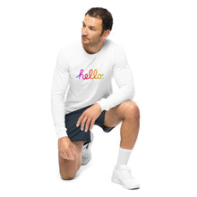 Load image into Gallery viewer, HELLO Unisex Long Sleeve Tee