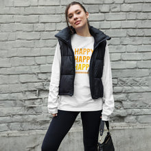 Load image into Gallery viewer, HAPPY Unisex Long Sleeve Tee
