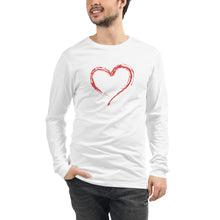 Load image into Gallery viewer, HEART Unisex Long Sleeve Tee