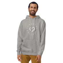 Load image into Gallery viewer, HEART AGLOW Unisex Hoodie