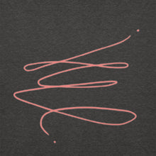 Load image into Gallery viewer, MODERN ART RED SWIRL Unisex Hoodie