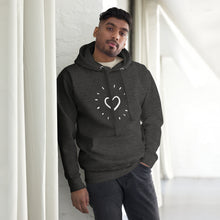 Load image into Gallery viewer, HEART AGLOW Unisex Hoodie