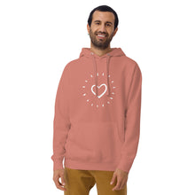 Load image into Gallery viewer, HEART AGLOW Unisex Hoodie