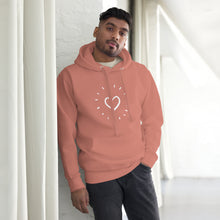 Load image into Gallery viewer, HEART AGLOW Unisex Hoodie