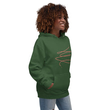 Load image into Gallery viewer, MODERN ART RED SWIRL Unisex Hoodie