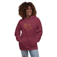Load image into Gallery viewer, RISE UP TAKE COURAGE Unisex Hoodie