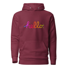 Load image into Gallery viewer, HELLO Unisex Hoodie
