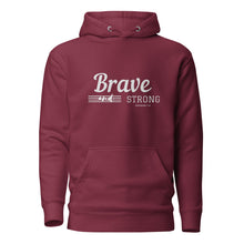 Load image into Gallery viewer, BRAVE AND STRONG Unisex Hoodie