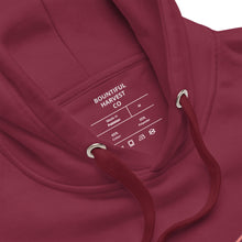 Load image into Gallery viewer, MODERN ART RED SWIRL Unisex Hoodie