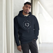 Load image into Gallery viewer, HEART AGLOW Unisex Hoodie