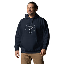 Load image into Gallery viewer, HEART AGLOW Unisex Hoodie