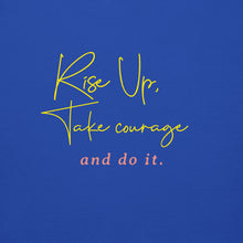 Load image into Gallery viewer, RISE UP TAKE COURAGE Unisex Hoodie