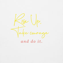 Load image into Gallery viewer, RISE UP TAKE COURAGE Unisex Hoodie