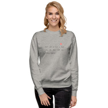 Load image into Gallery viewer, WORK LOVE Unisex Premium Sweatshirt
