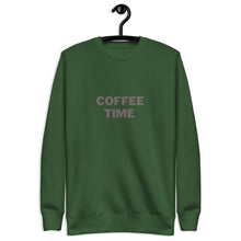 Load image into Gallery viewer, COFFEE TIME Unisex Premium Sweatshirt