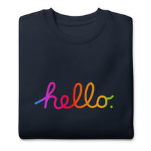 Load image into Gallery viewer, HELLO Unisex Premium Sweatshirt