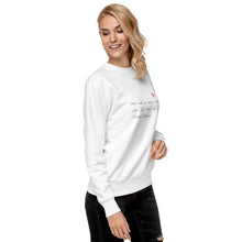 Load image into Gallery viewer, WORK LOVE Unisex Premium Sweatshirt