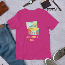 Load image into Gallery viewer, JOURNEY ON Unisex t-shirt