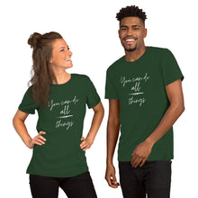 Load image into Gallery viewer, YOU CAN DO ALL THINGS Unisex t-shirt