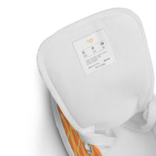 Load image into Gallery viewer, MANDARIN-ORANGE CRUSH Women’s high top canvas shoes