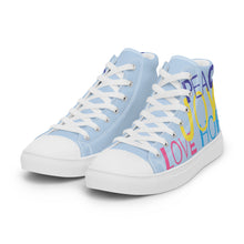 Load image into Gallery viewer, LOVE JOY PEACE HOPE Women’s high top canvas shoes