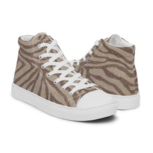 Load image into Gallery viewer, LUXE Women’s high top canvas shoes