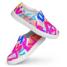 Load image into Gallery viewer, LOVE SONG Women’s slip-on canvas shoes