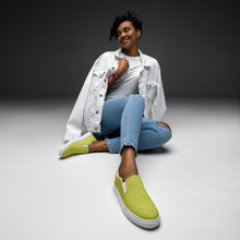 Load image into Gallery viewer, LE PLUME Women’s slip-on canvas shoes