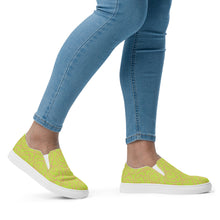 Load image into Gallery viewer, LE PLUME Women’s slip-on canvas shoes